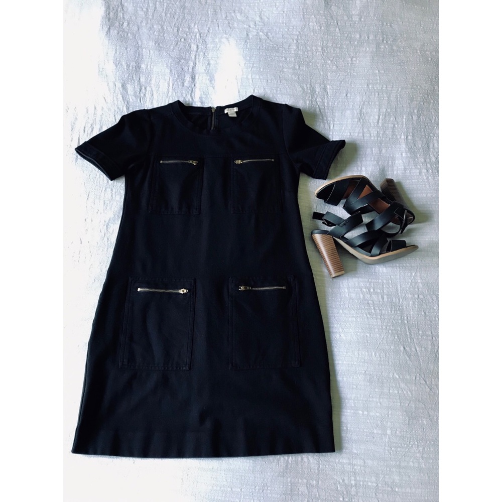 J. Crew Zip front dress.